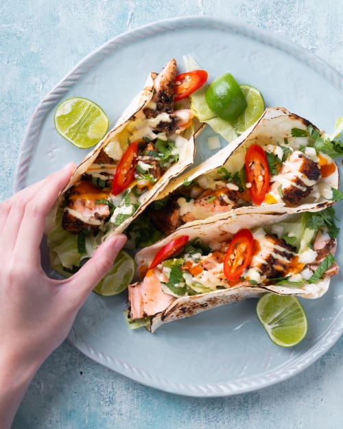 Spicy Grilled Fish Tacos