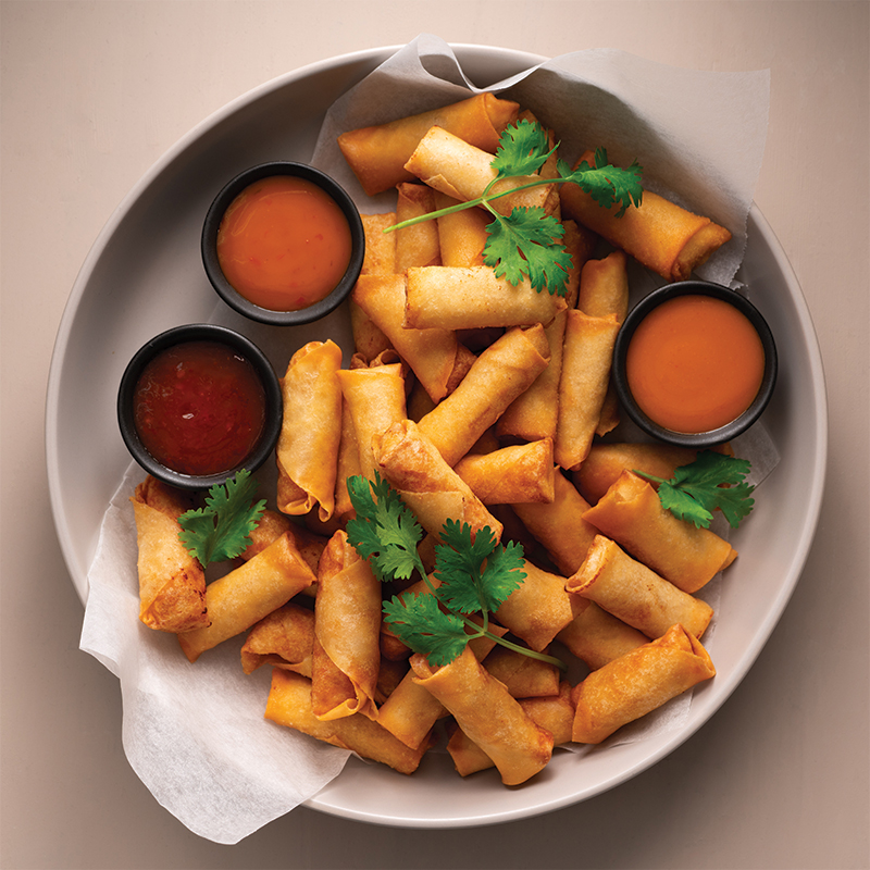 Mini Prawn Spring Rolls