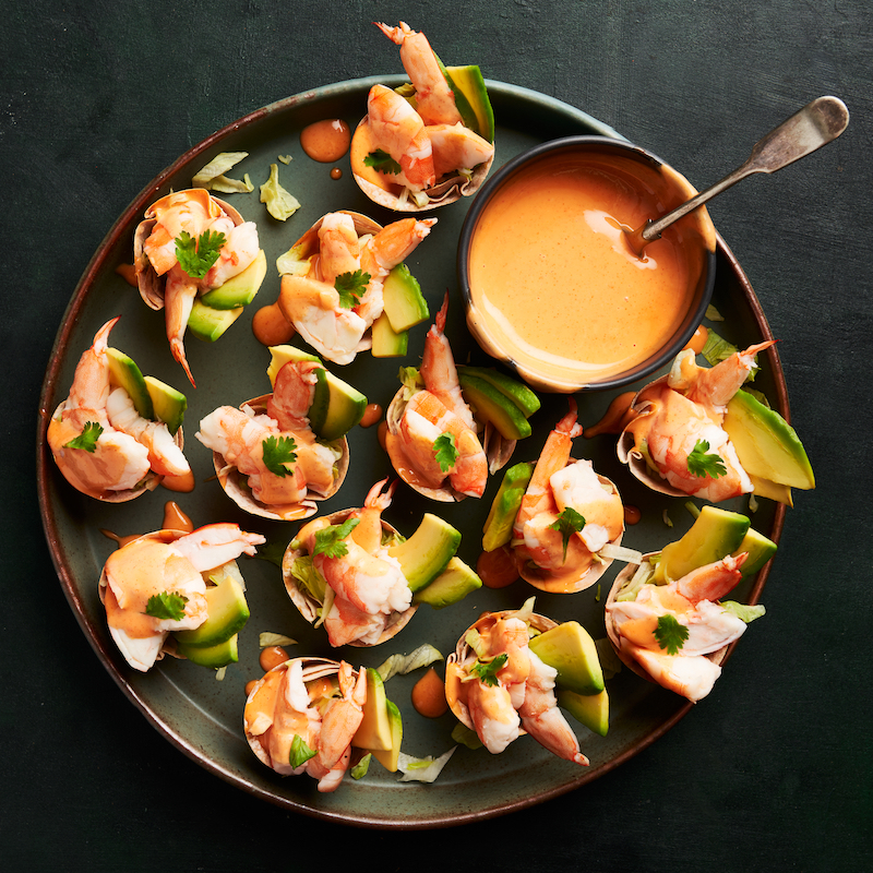 Prawn Cocktail Wonton Cups