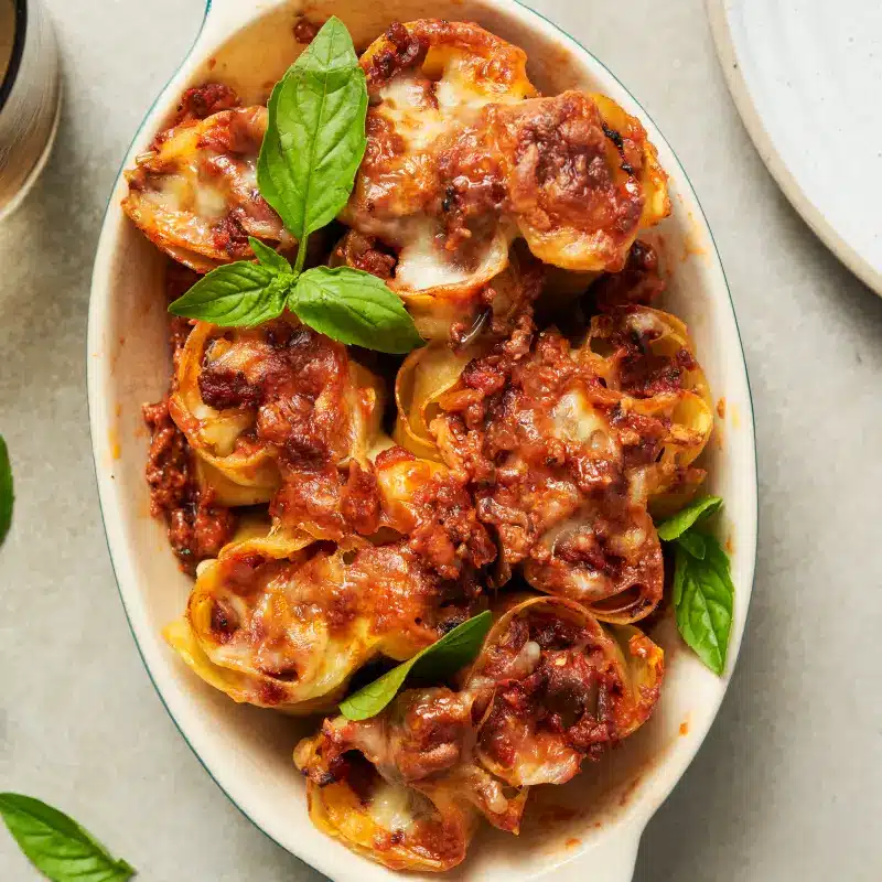Bolognese Roll-up Lasagne